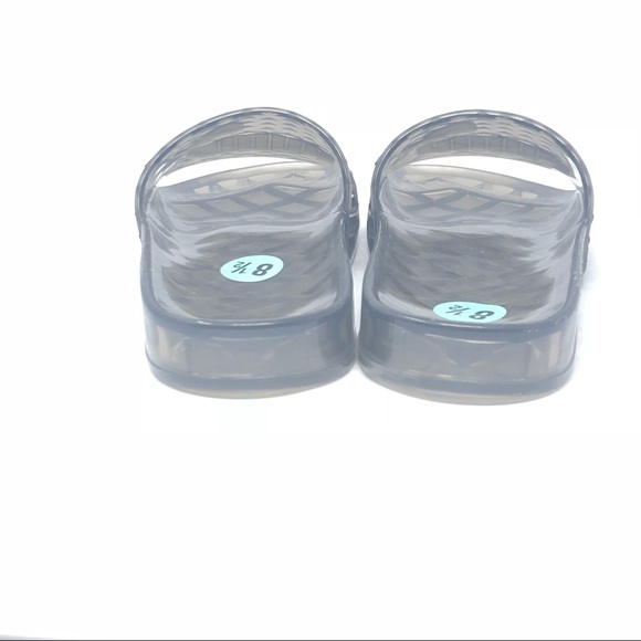 Rihanna Puma Fenty Jelly Slides Grey unworn - Picture 3 of 4